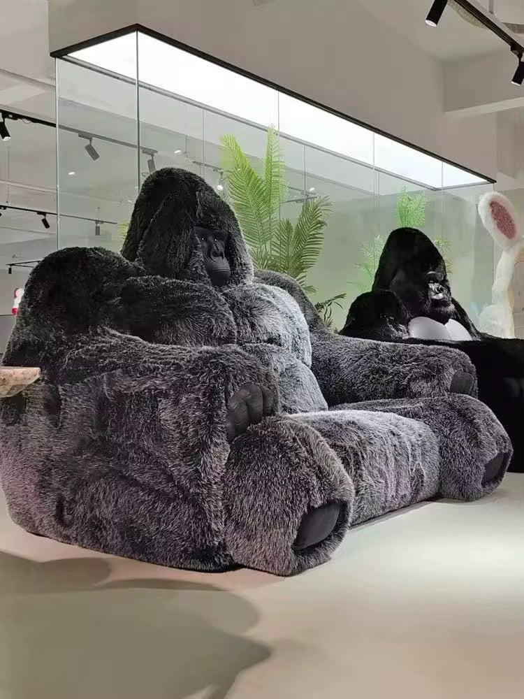 The Gorilla Throne™ | Sculptural Luxury Lounge Sofa - Urban Ashram