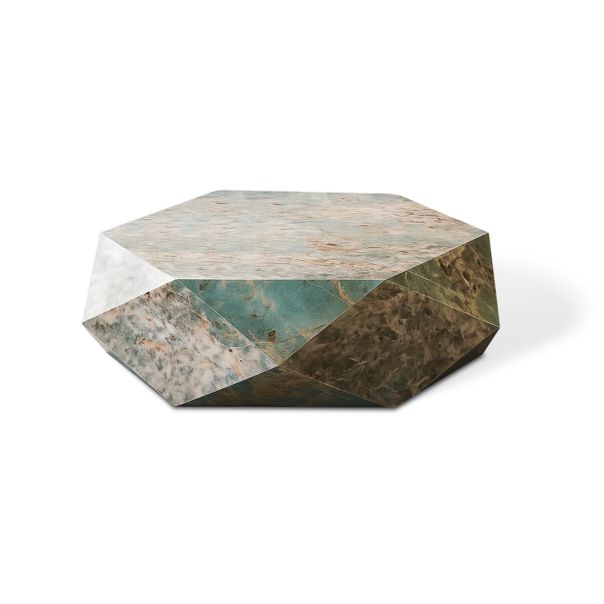 Calcutta Luxury Marble Coffee Table - Urban Ashram
