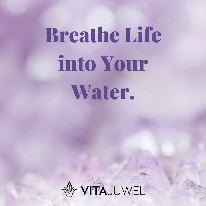 VitaJuwel GRANDE Crystal Water Fountain - PRANA Blend - Urban Ashram