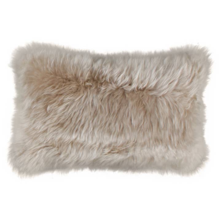 Wholesale Sheepskin cushion | 2 sizes | 3 colors - Urban Ashram