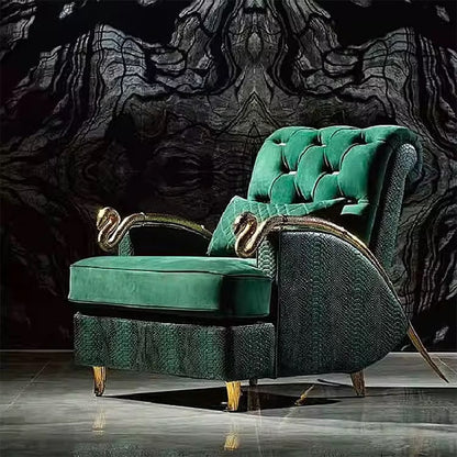 Mid-Century Serpent Arm Chair - Urban Ashram