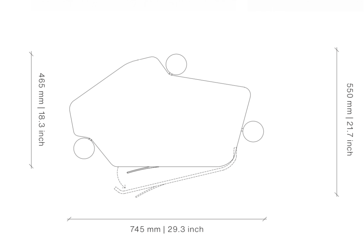 Zouk Side Table - Urban Ashram