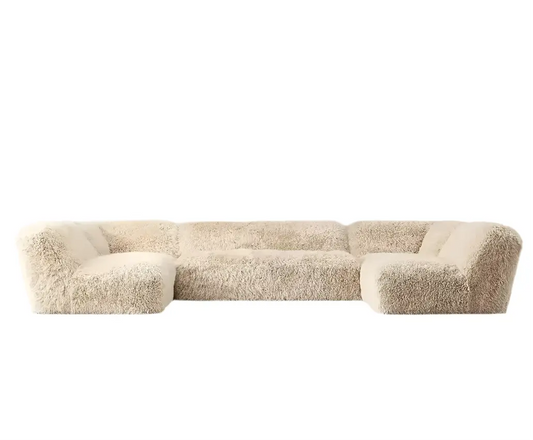 Yeti Embrace Sheepskin Sectional - Urban Ashram Home