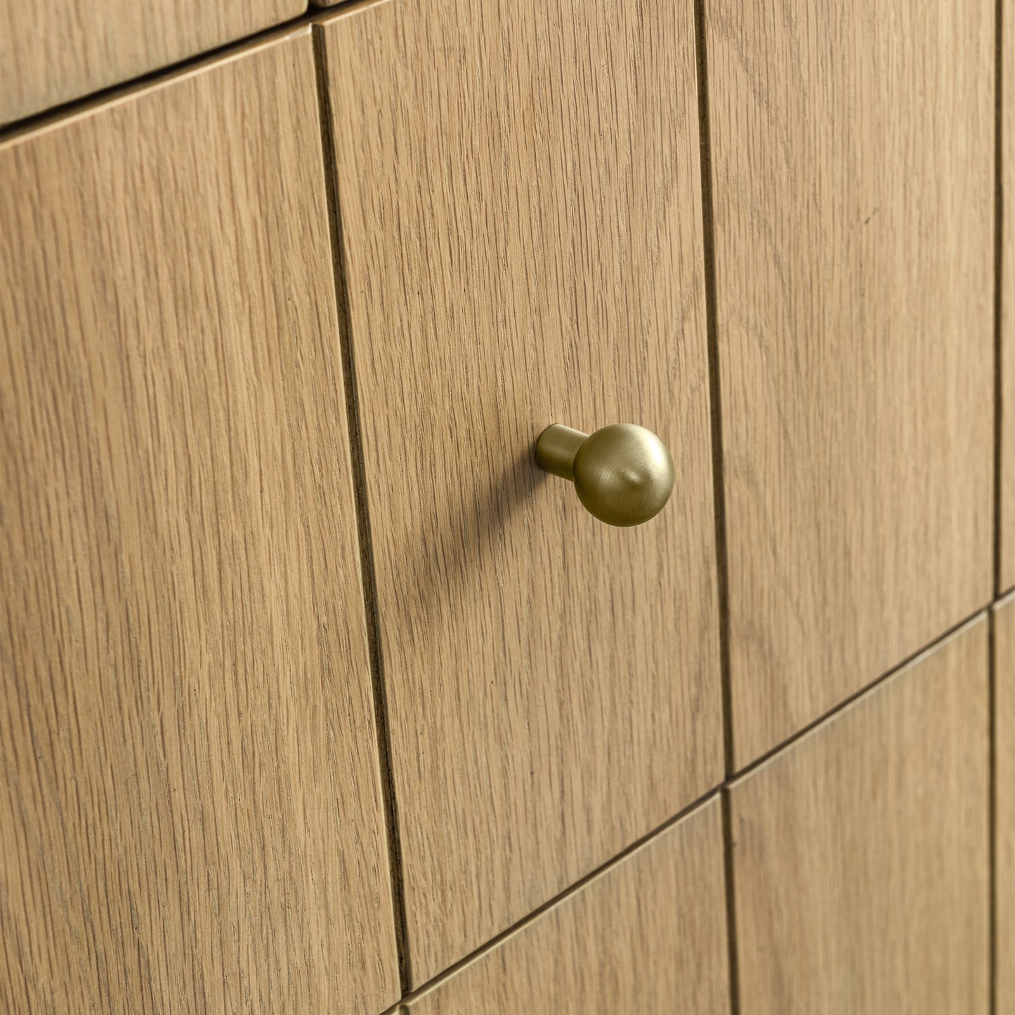 Hudson 48" Single Vanity Cabinet, Light Natural Oak - Urban Ashram