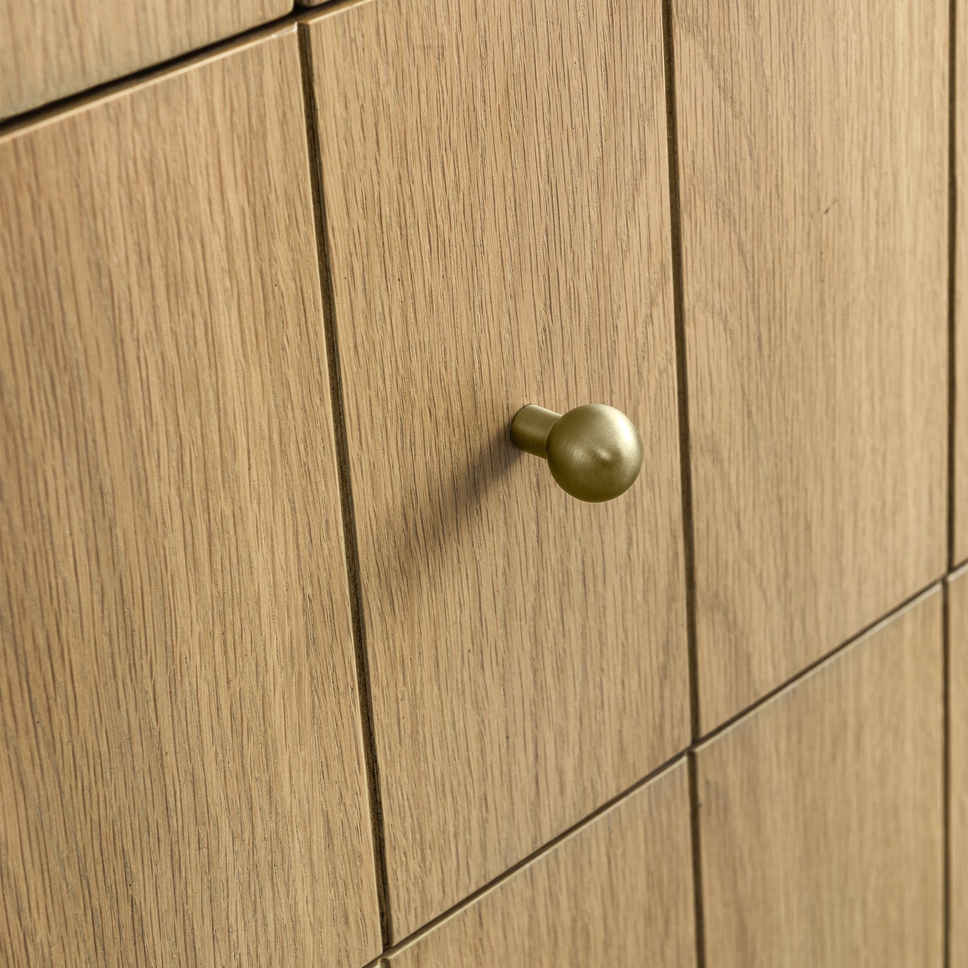 Hudson 48" Single Vanity Cabinet, Light Natural Oak - Urban Ashram