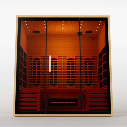 Smartmak® 4 People Indoor Infrared Sauna - Refresh 4 Indoor Infrared Sauna Urban Ashram