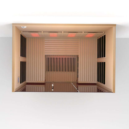 Smartmak® 4 People Indoor Infrared Sauna - Refresh 4 Indoor Infrared Sauna Urban Ashram