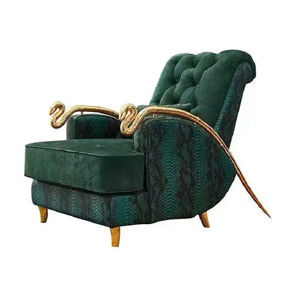 Mid-Century Serpent Arm Chair - Urban Ashram Home