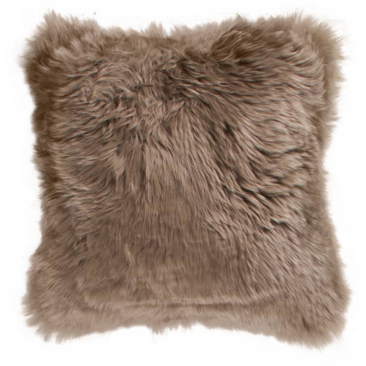 Wholesale Sheepskin cushion | 2 sizes | 3 colors - Urban Ashram