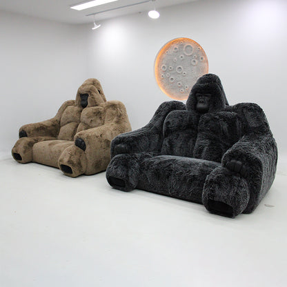 The Gorilla Throne™ | Sculptural Luxury Lounge Sofa - Urban Ashram