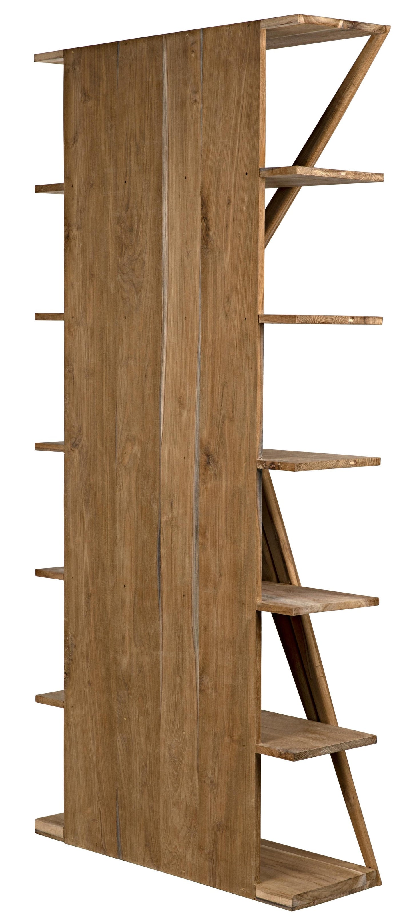 Noir Vetra Bookcase Teak