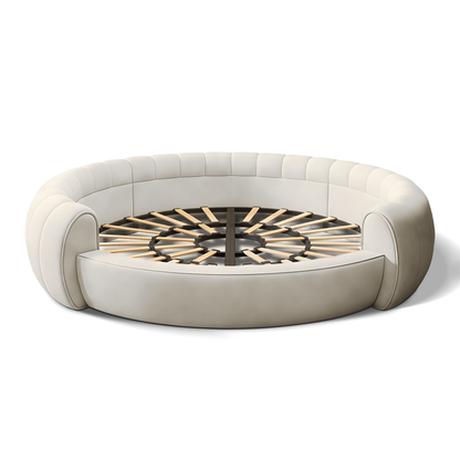 Dream Lounger Luxe Round Movie Bed - Urban Ashram