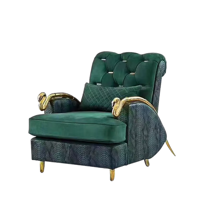 Mid-Century Serpentine Arm Chair - Urban Ashram