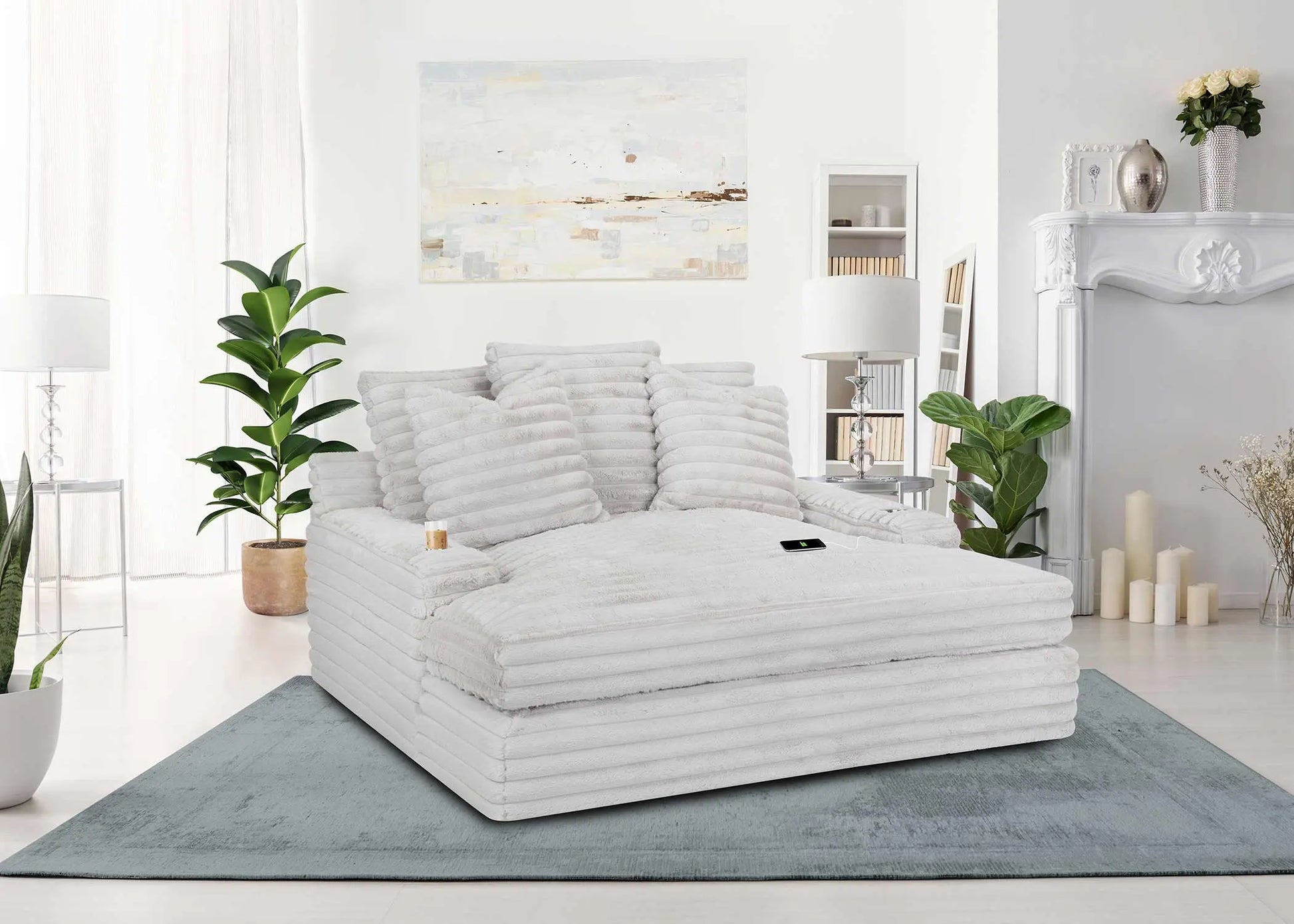 Oasis Snuggle Chaise - Urban Ashram Home