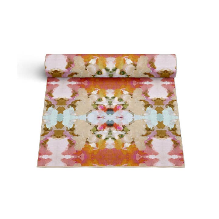 Amber Fresco Printed Floor Mat - Urban Ashram