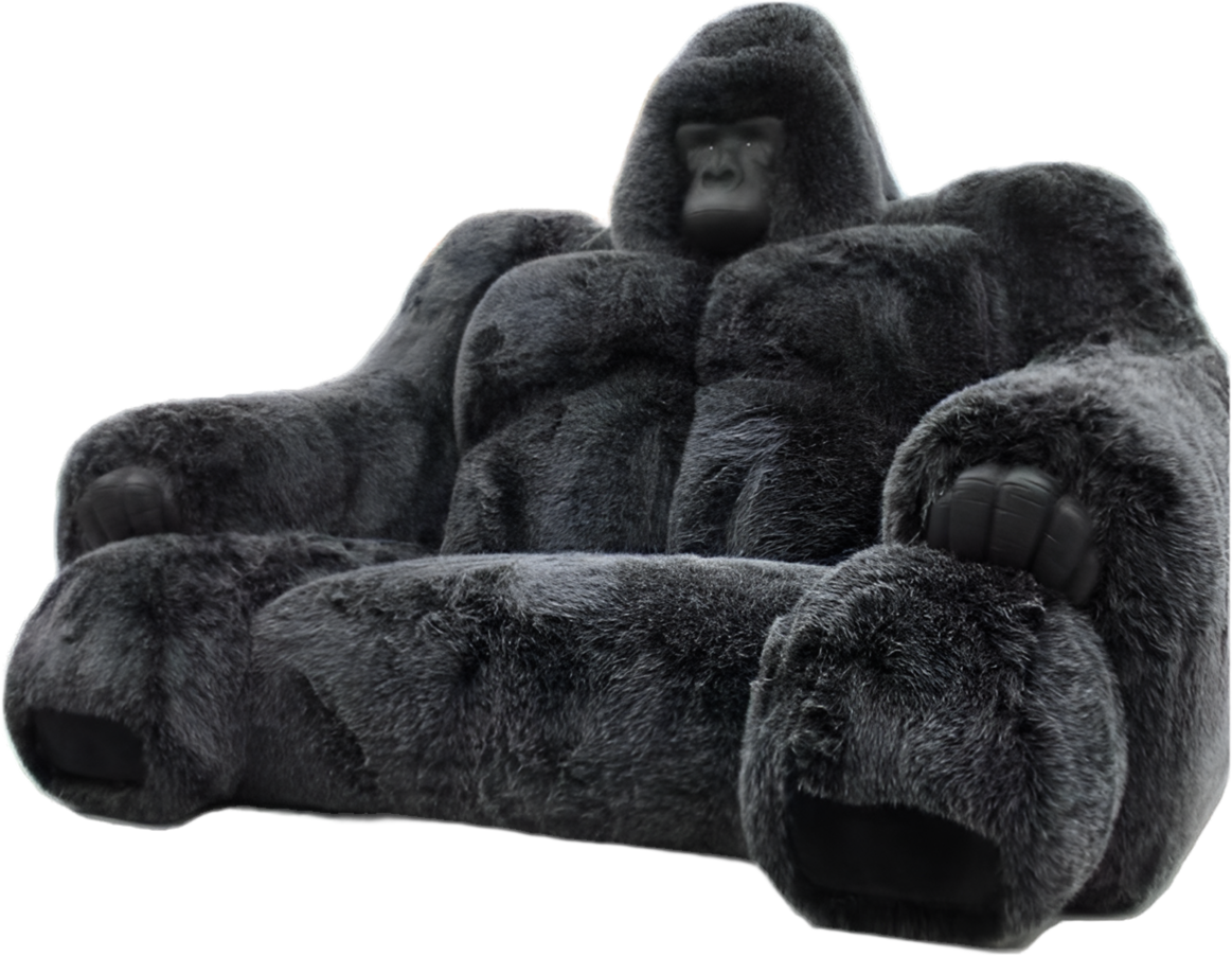 The Gorilla Throne™ | Sculptural Luxury Lounge Sofa - Urban Ashram