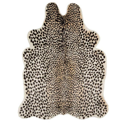 Acadia Cheetah Multi Faux Hide Area Rug - Safari Style Decor - Urban Ashram