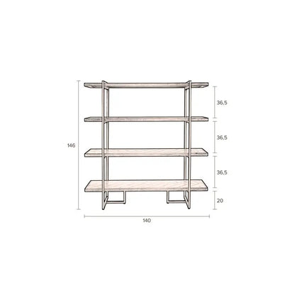 Acacia Dutchcliff Bookshelf - Urban Ashram Home