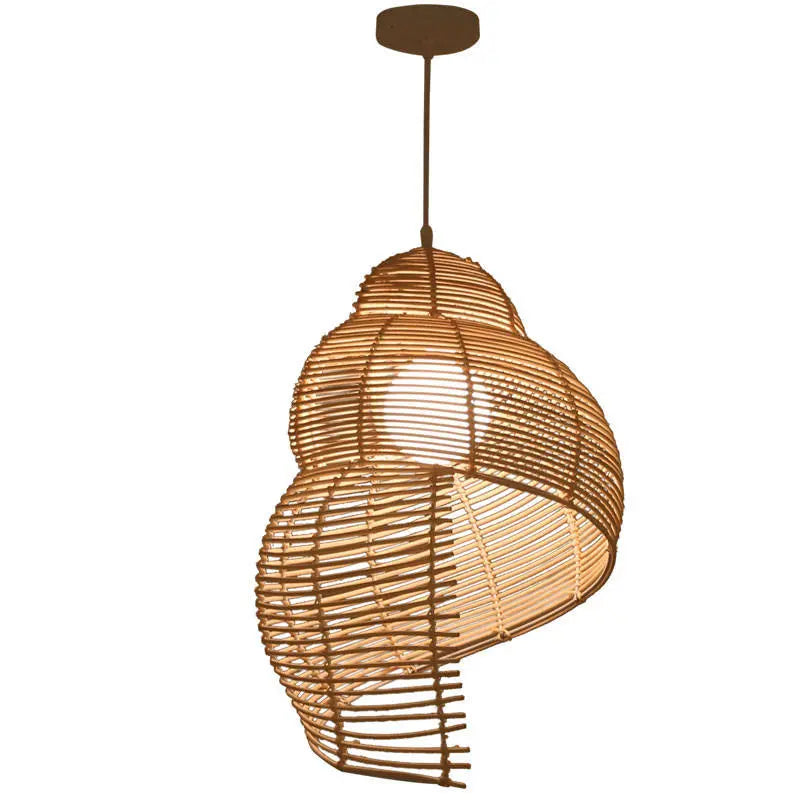 Conch Bamboo Pendant - Urban Ashram