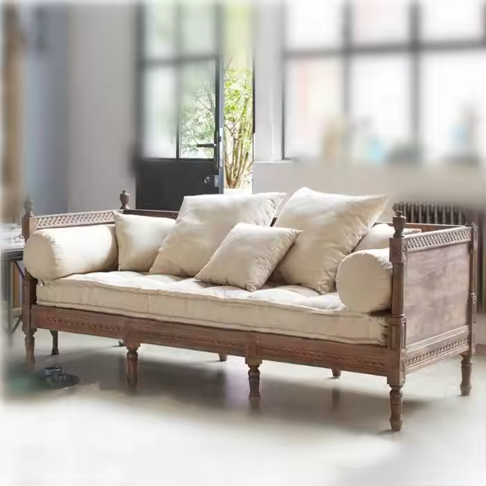 Royal Colony Hand Carved Sofa - Urban Ashram