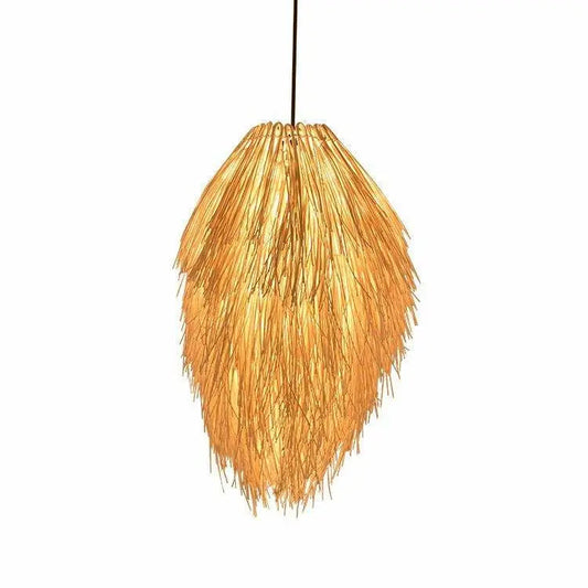 Bamboo Rattan Pendant Lamp - Urban Ashram