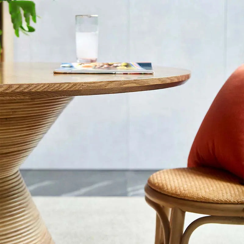 Celeste Rattan Table - Urban Ashram