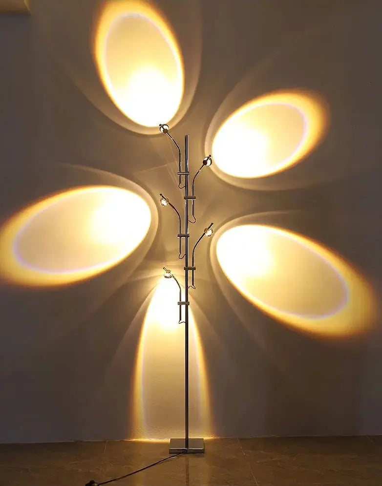 Pheonix 5-Head Projection Floor Lamp - Urban Ashram Home