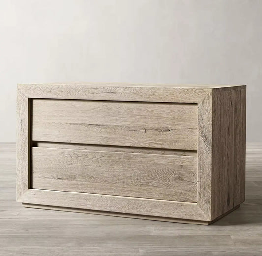 Nordic Modern Wood Cabinet - Urban Ashram Home