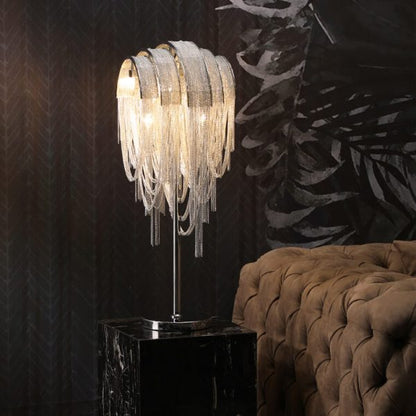 Scandinavian Postmodern Spiral Chandelier