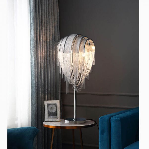 Scandinavian Postmodern Spiral Chandelier