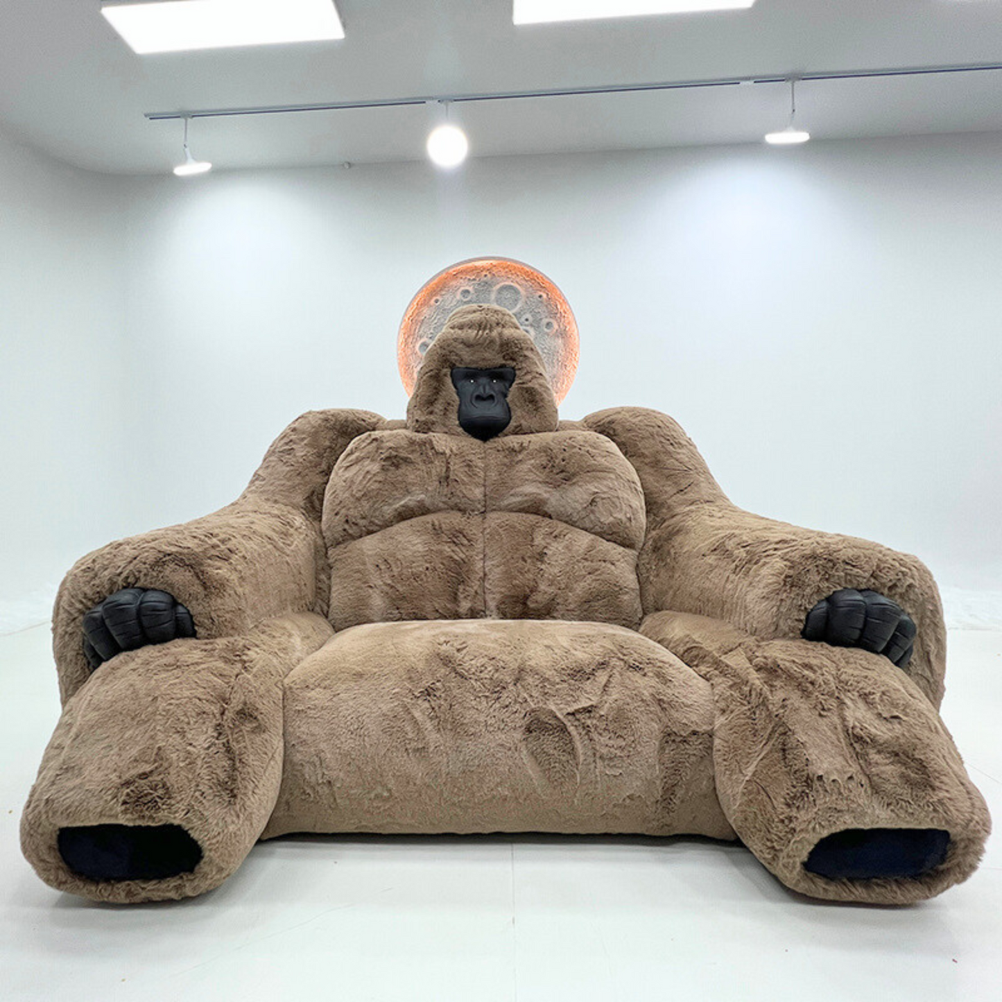 The Gorilla Throne™ | Sculptural Luxury Lounge Sofa - Urban Ashram