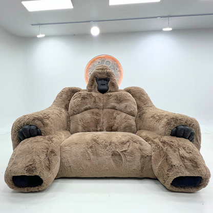 The Gorilla Throne™ | Sculptural Luxury Lounge Sofa - Urban Ashram
