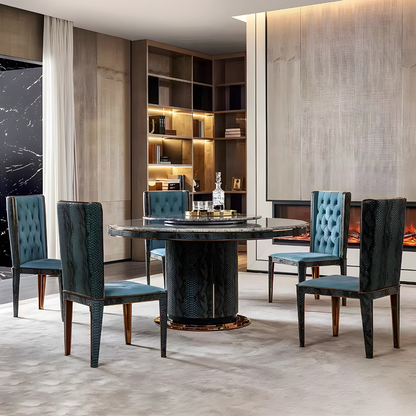 Le Surreal Croc Pedestal Dining Table - Urban Ashram