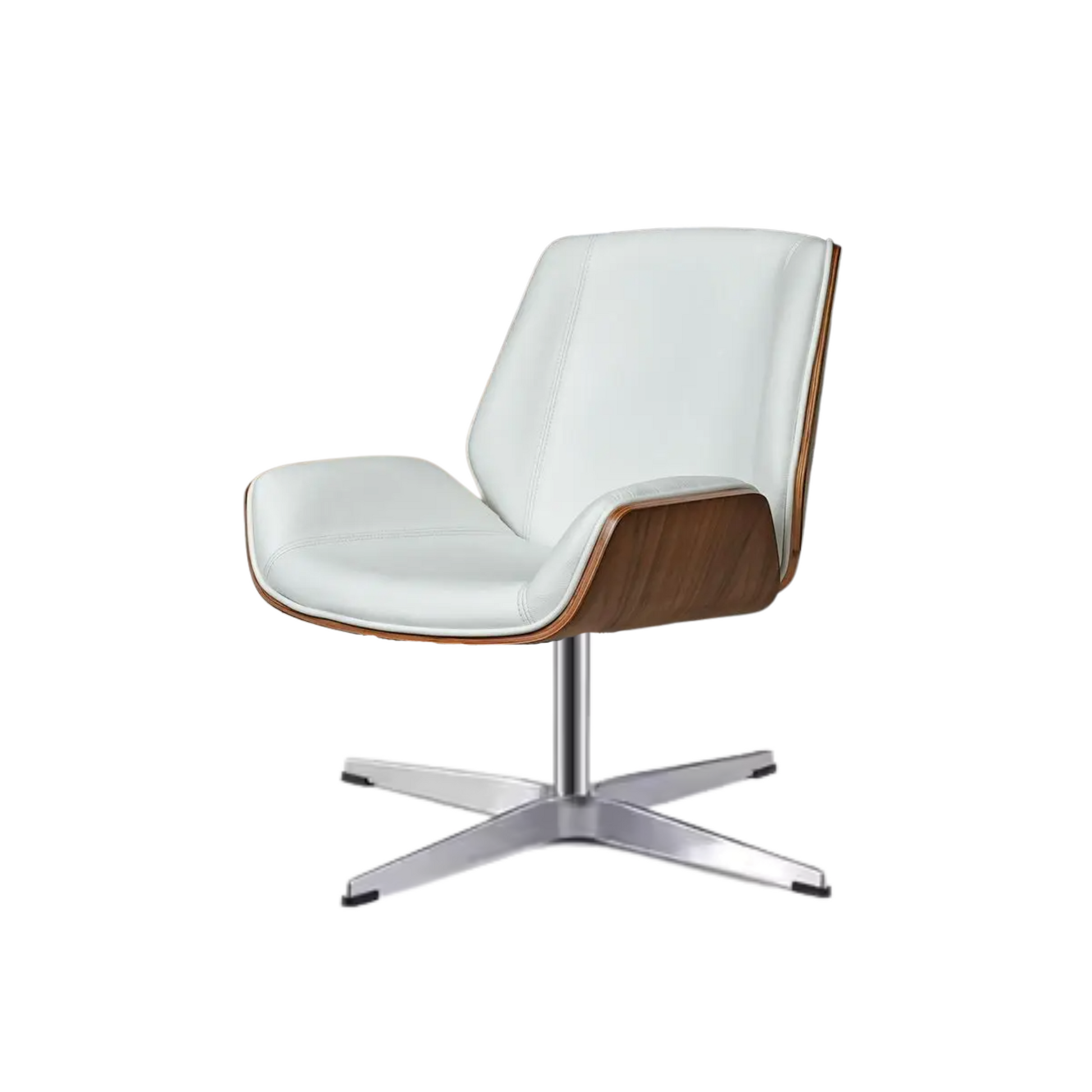 High Backrest Ergonomic Leather Office Chair - Urban Ashram