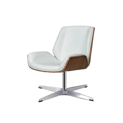 High Backrest Ergonomic Leather Office Chair - Urban Ashram