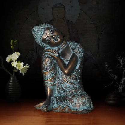 Sleeping Buddha Statue - Urban Ashram