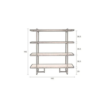 Acacia Dutchcliff Bookshelf - Urban Ashram