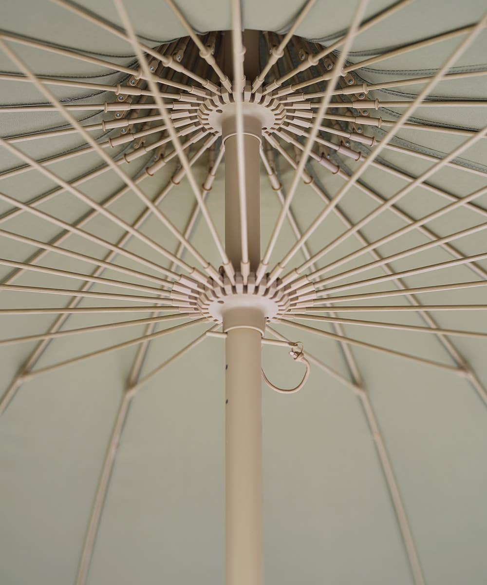 Verdant Fringe Garden Umbrella — Luxe Shade with Vintage Charm - Urban Ashram