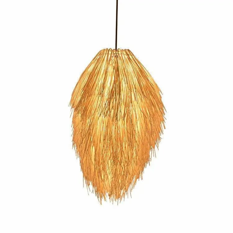 Bamboo Rattan Pendant Lamp - Urban Ashram