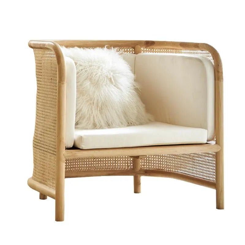 Breeze Rattan Cushioned Armchair - Urban Ashram