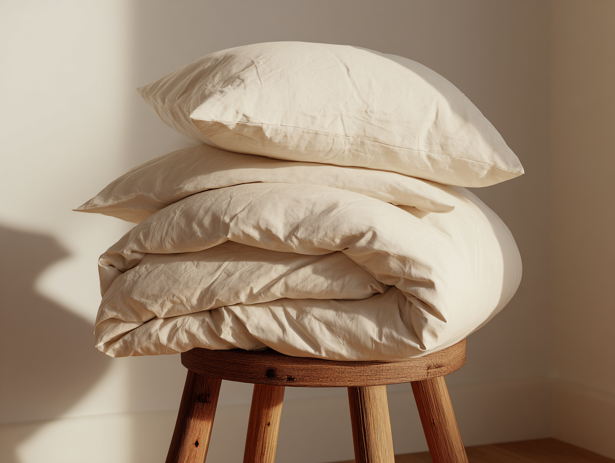 Duvet Cover - Organic cotton. No dyes, bleach or chemicals Bedding Set Urban Ashram