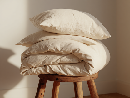 Duvet Cover - Organic cotton. No dyes, bleach or chemicals Bedding Set Urban Ashram