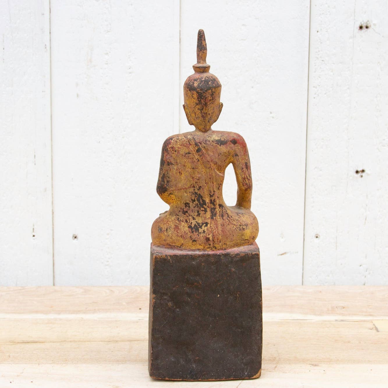 Antique Royal Gilded Buddha - Urban Ashram