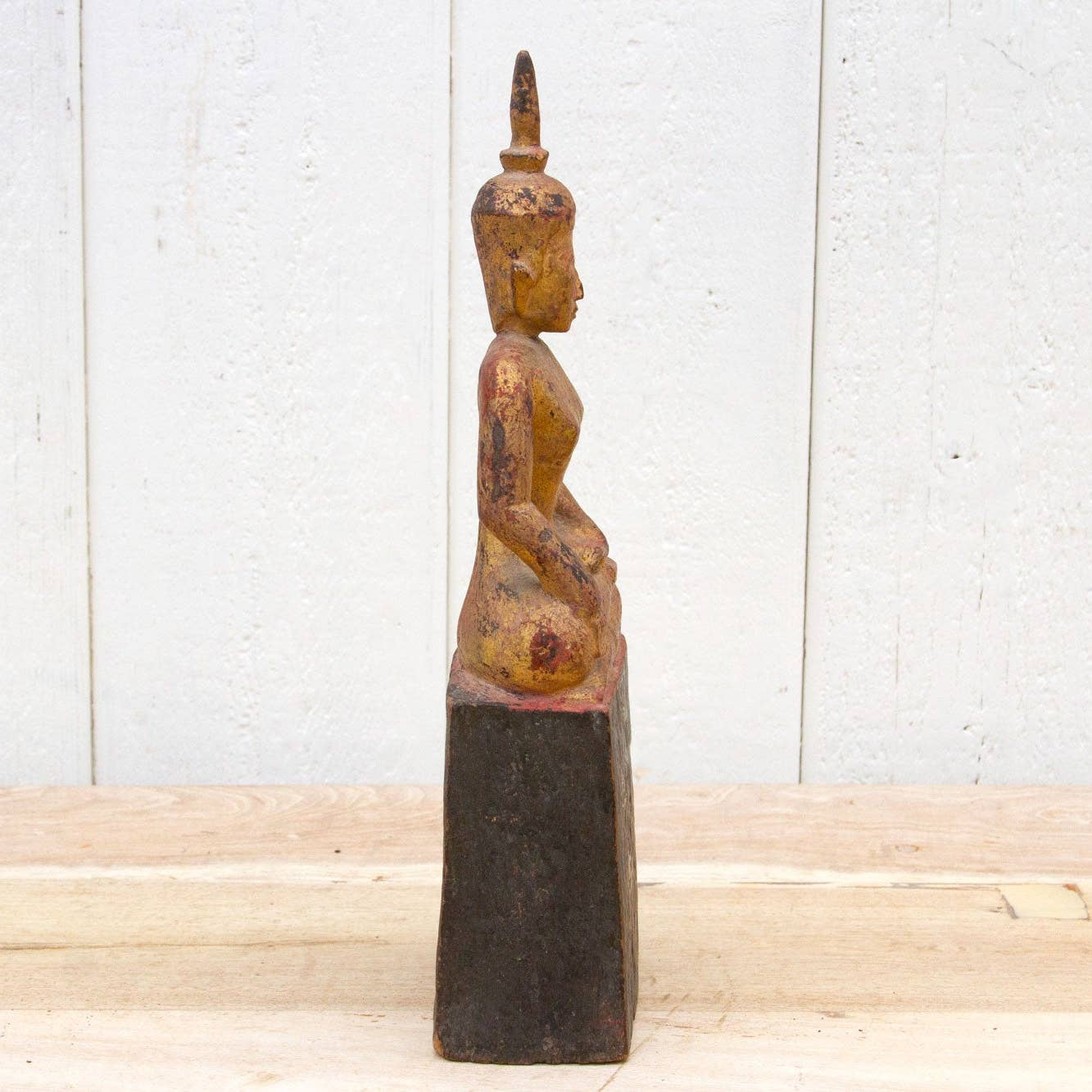 Antique Royal Gilded Buddha - Urban Ashram