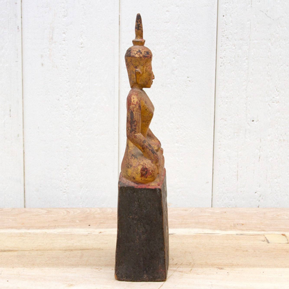 Antique Royal Gilded Buddha - Urban Ashram