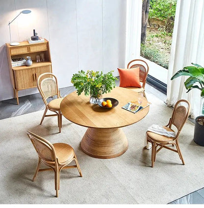 Celeste Rattan Table - Urban Ashram