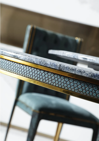 Le Surreal Croc Pedestal Dining Table - Urban Ashram