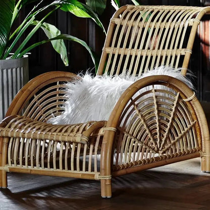 Envision Rattan Recliner - Urban Ashram