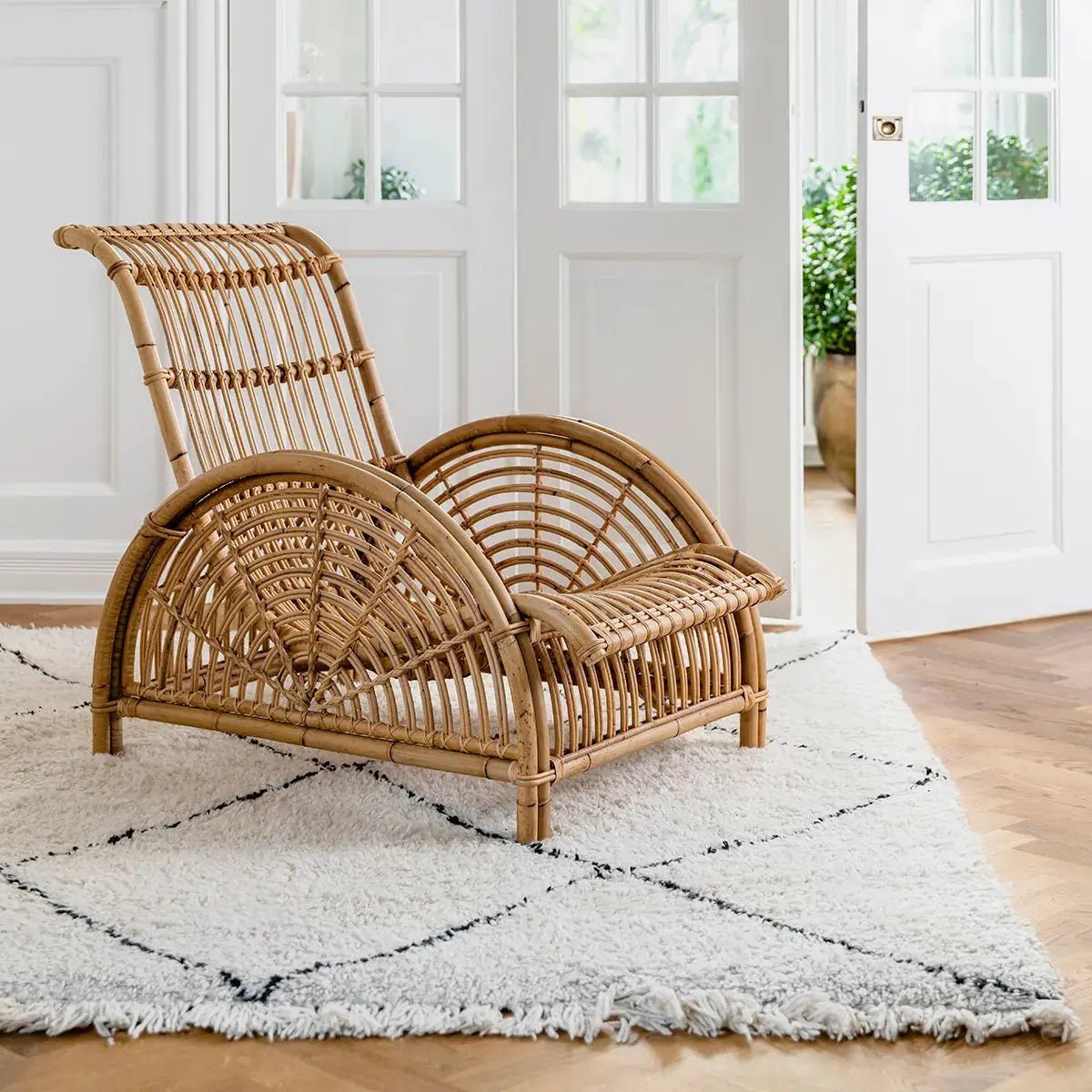 Envision Rattan Recliner - Urban Ashram