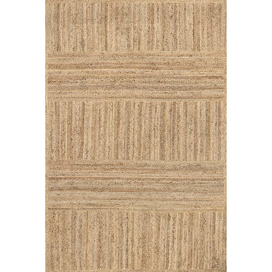 Alder Jute Area Rug | Hand Braided Natural Fiber Rug - Urban Ashram